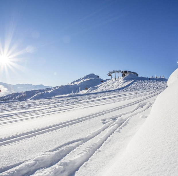 Verschneite Berglandschaft © Flachau Tourismus